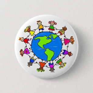 American Kids Button