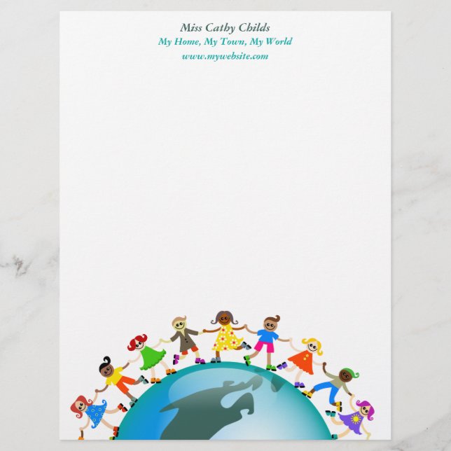 American Kids, Letterhead (Front)