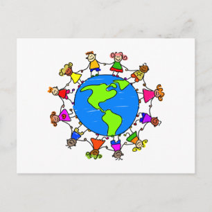American Kids Postcard