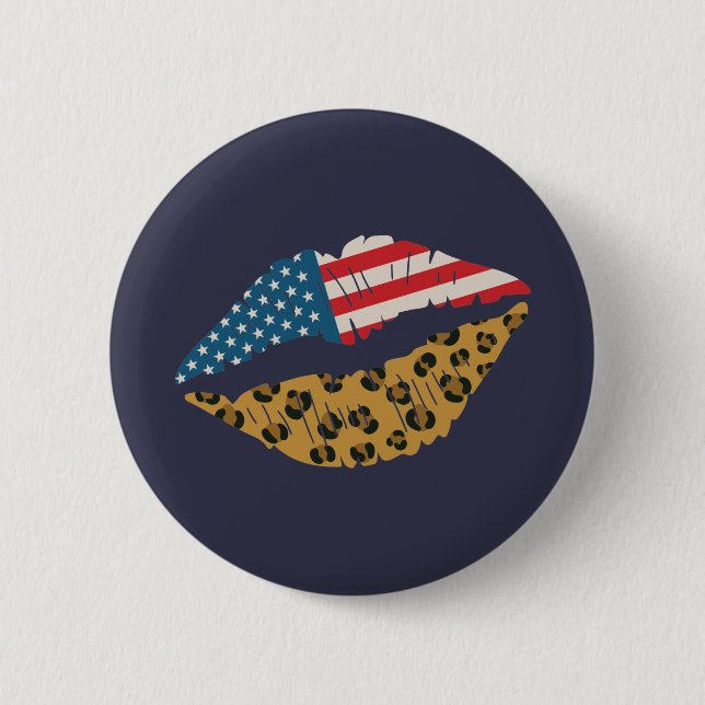 American kiss button (Front)