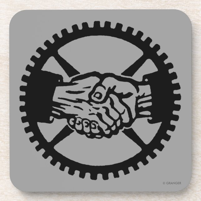American Labor Party Beverage Coaster (Front)