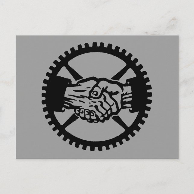 American Labor Party Invitation Postcard (Front)