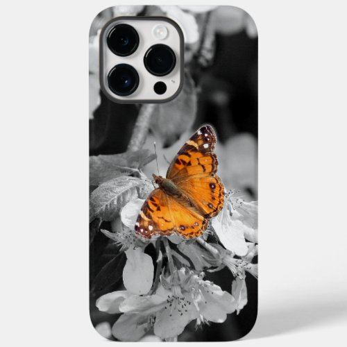 American Lady Butterfly On Blossom Cell Phone Case