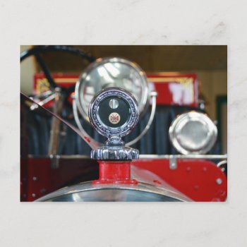 American Lafrance Fire Truck Gas Cap Postcard by catherinesherman at Zazzle