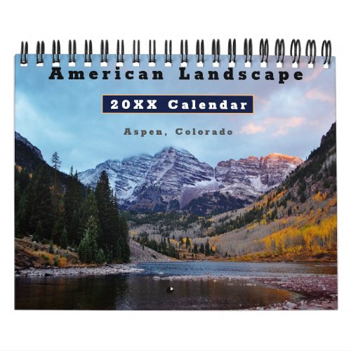 American Landscape Calendar