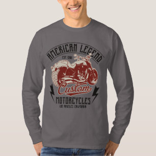 American Legend Custom Motorcycle Los Angeles CA T-Shirt