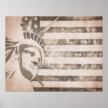 American Liberty Patriot Poster by politix at Zazzle