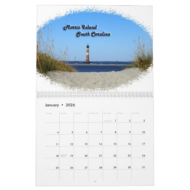 American Lighthouse Calendar 2012 (Jan 2026)