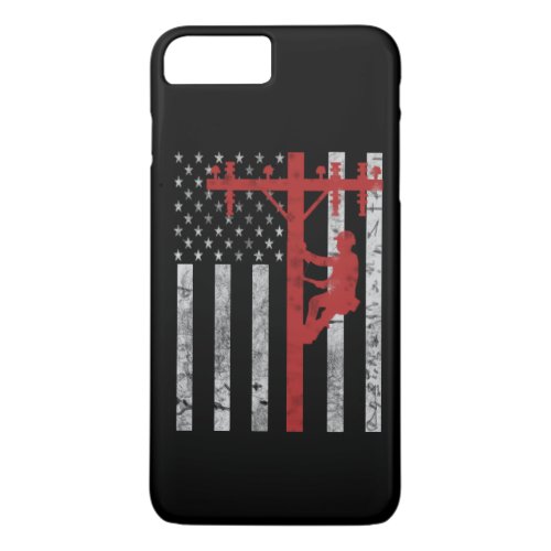 American Lineman iPhone 8 Plus7 Plus Case