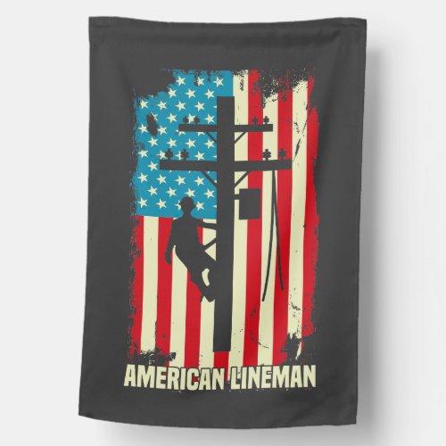  American Lineman Flag Electric Cable Flag