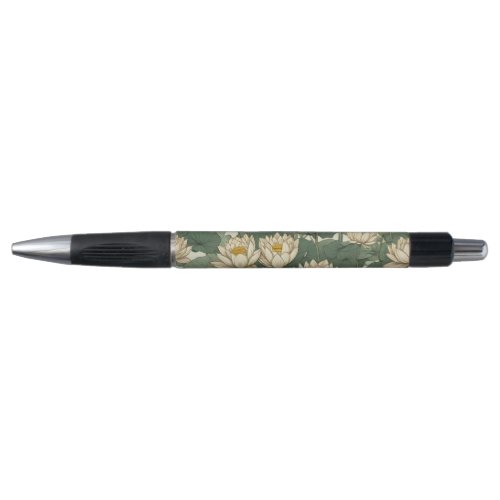 American Lotus flowers pattern Pen