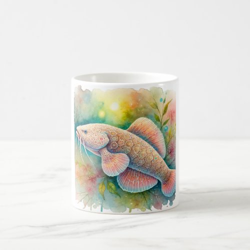 American Lungfish 170624AREF115 _ Watercolor Coffee Mug