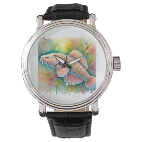 American Lungfish 170624AREF115 _ Watercolor Watch