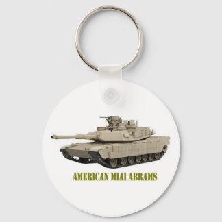 AMERICAN M1A1 ABRAMS TANK KEYCHAIN