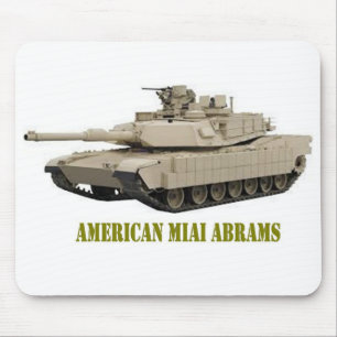 AMERICAN M1A1 ABRAMS TANK MOUSE PAD