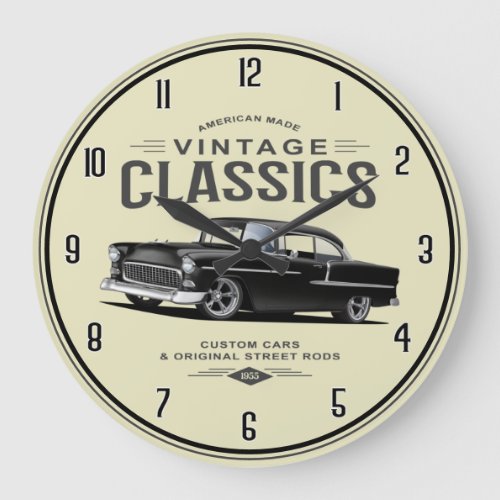 American Made 1955 Vintage Classics Large Clock