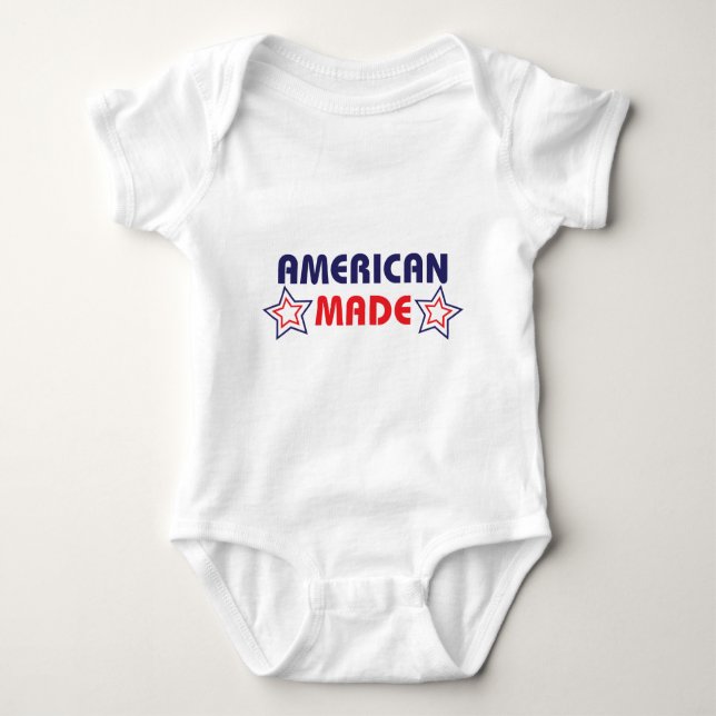 American Made Baby Bodysuit (Front)