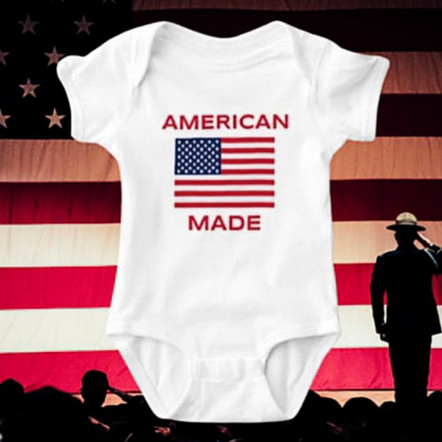 American Made Baby Bodysuit – Proudly Born in the  (Creator Uploaded)