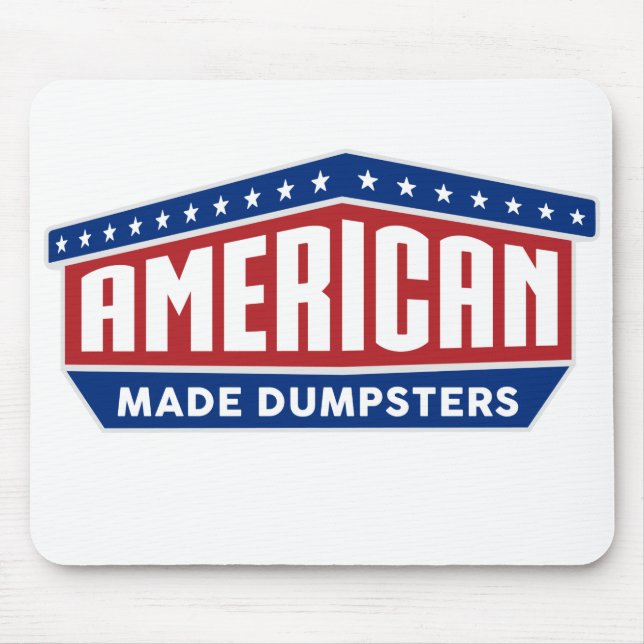 American Made Dumpsters Mouse Pad (Front)