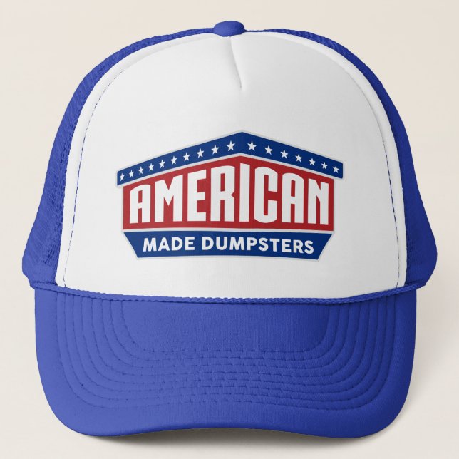 American Made Dumpsters Trucker Hat (Front)