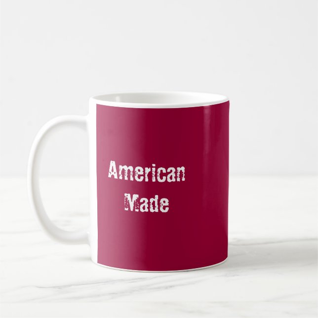 American Made Mug Red (Left)