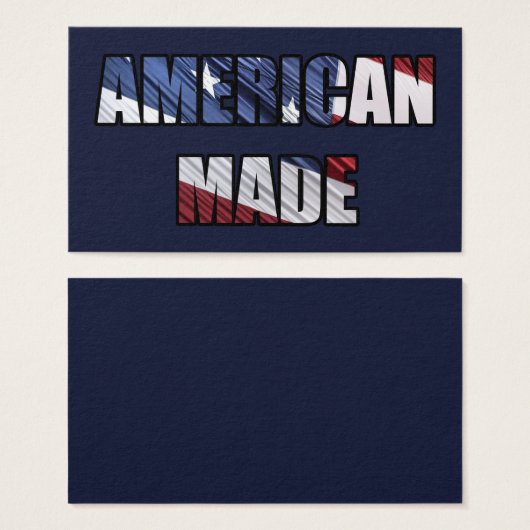 American Made Patriotic Red White and Blue US Flag (Front & Back)