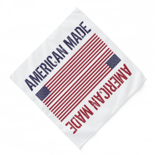 American Made, United States Flag Bandana