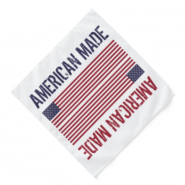 American Made, United States Flag Bandana (Front)