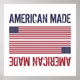 Make It In America Stylized 16x20 Foam Board