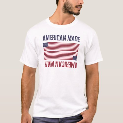 American Made United States Flag T_Shirt