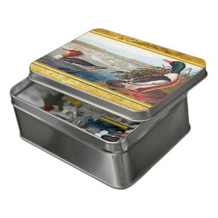 American mallard ducks in a river swimming jigsaw puzzle