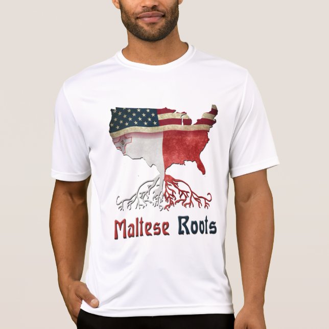 American Maltese Roots T-Shirt (Front)