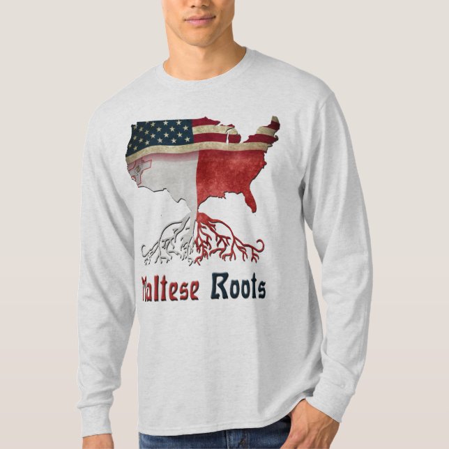 American Maltese Roots T-Shirt (Front)