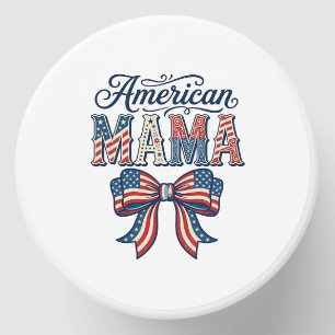 American Mama Patriotic Bow Vintage 4th of July Sh Mini Candle Favors