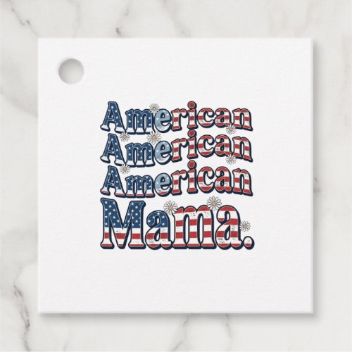 American Mama Patriotic Vintage Engraving Shirt De Favor Tags
