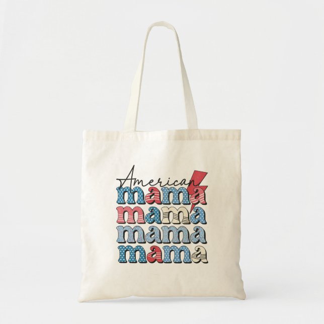 American Mama  Tote Bag (Front)
