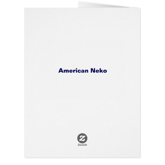 American Manga Neko Catgirl Kawaii Anime (Back)