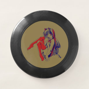 American Manga Neko Catgirl Kawaii Anime Wham-O Frisbee