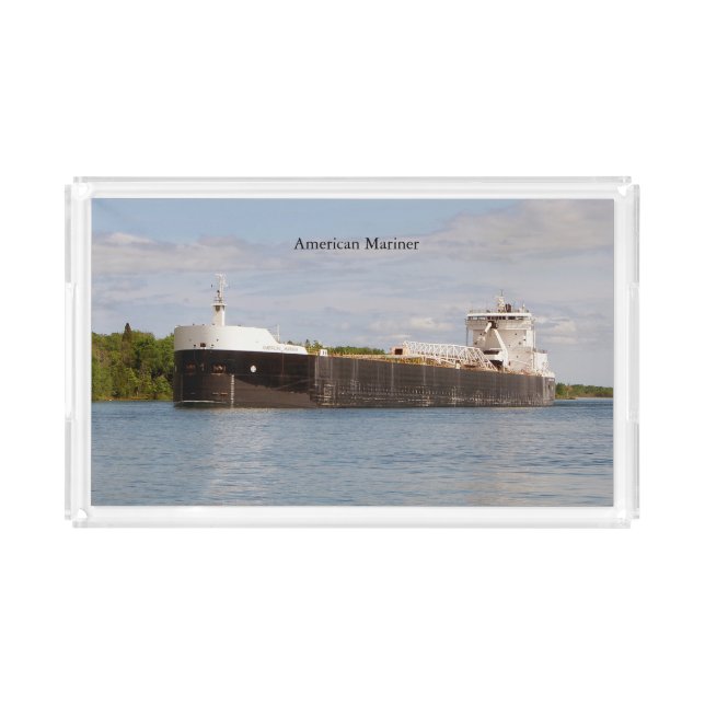 American Mariner acrylic tray (Front)