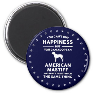 American Mastiff Adoption Love Magnet