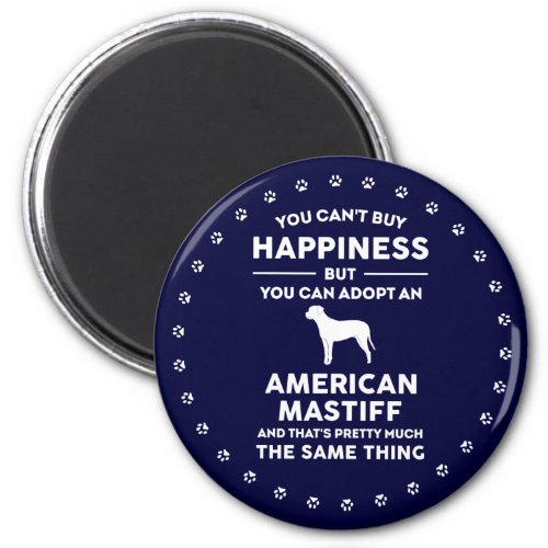 American Mastiff Adoption Love Magnet