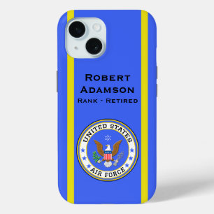 American Military defense emblem -- personalize iPhone 15 Case