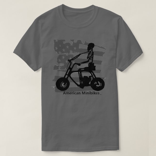 American Minibikes  T-Shirt (Design Front)