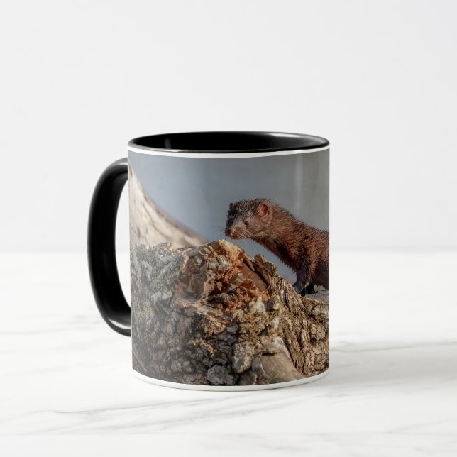 American Mink Mug (Front Left)