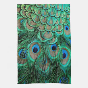 American MoJo PEACOCK Kitchen Towels