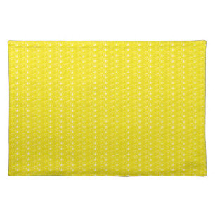 American Mojo Placemat Yellow Glitter
