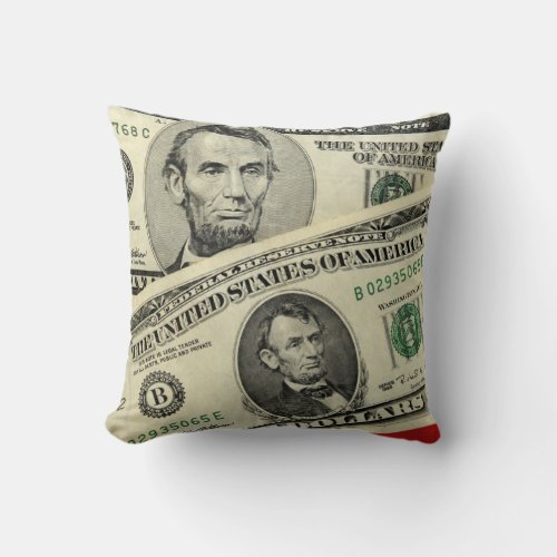 American Money Mojo Pillow