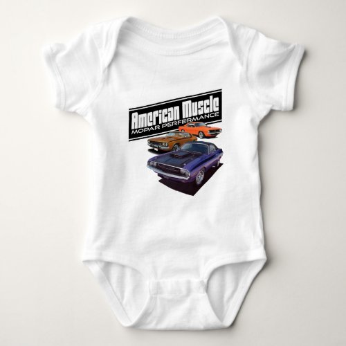 American Mopar Muscle Baby Bodysuit