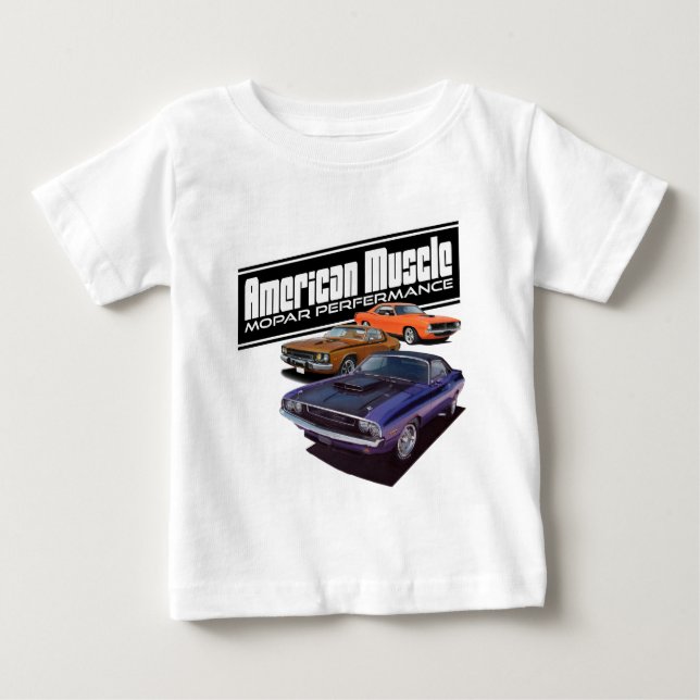 American Mopar Muscle Baby T-Shirt (Front)