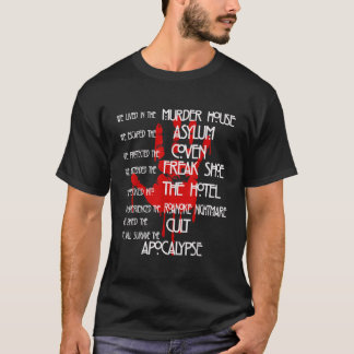 american movies horror story halloween T-Shirt